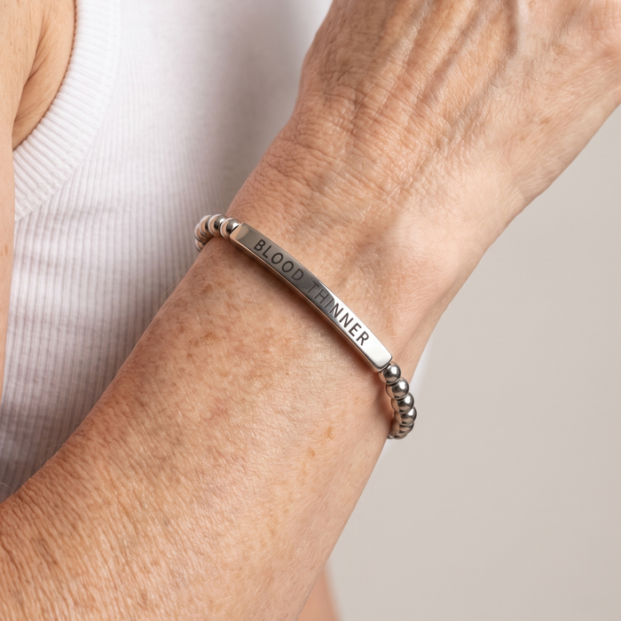 Blood Thinner Slim Bracelet