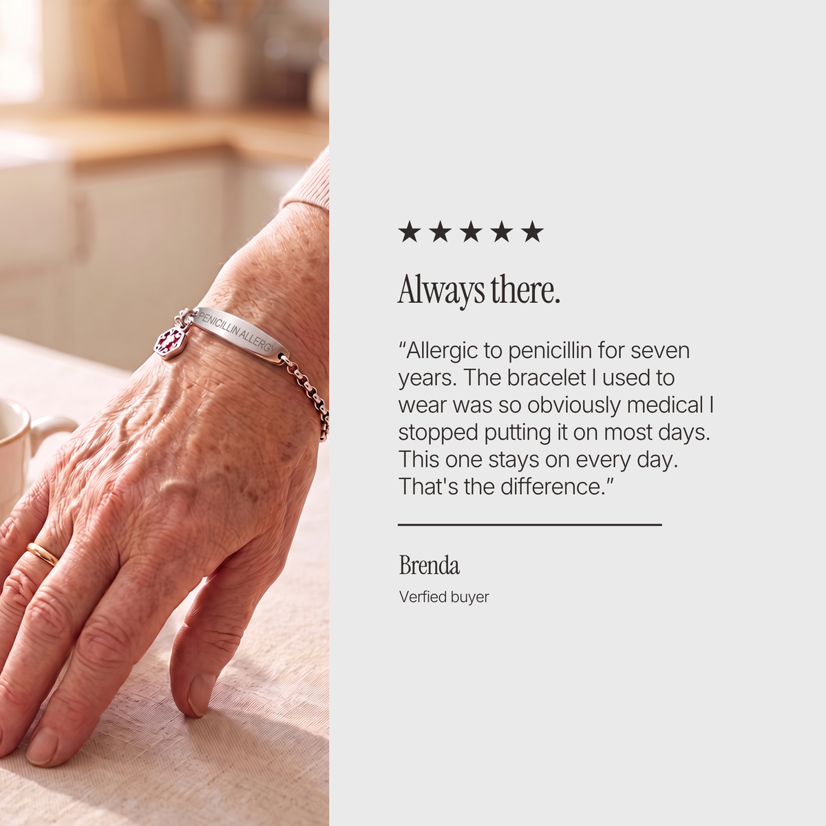 Penicillin Allergy Bracelet