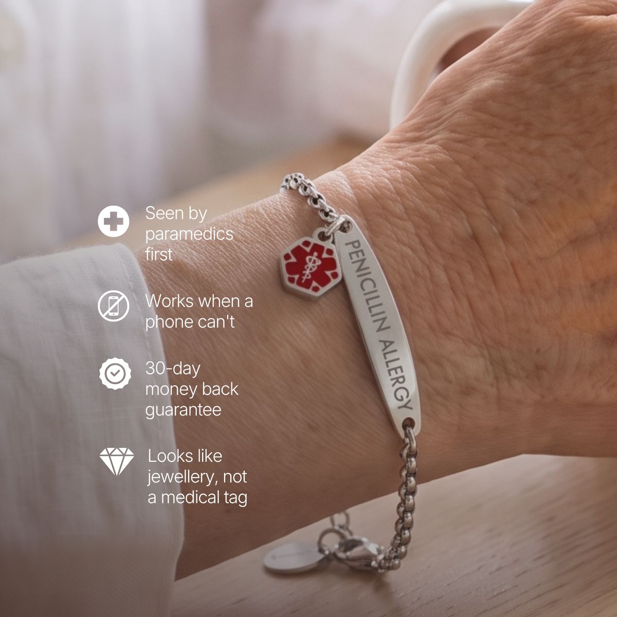 Penicillin Allergy Bracelet