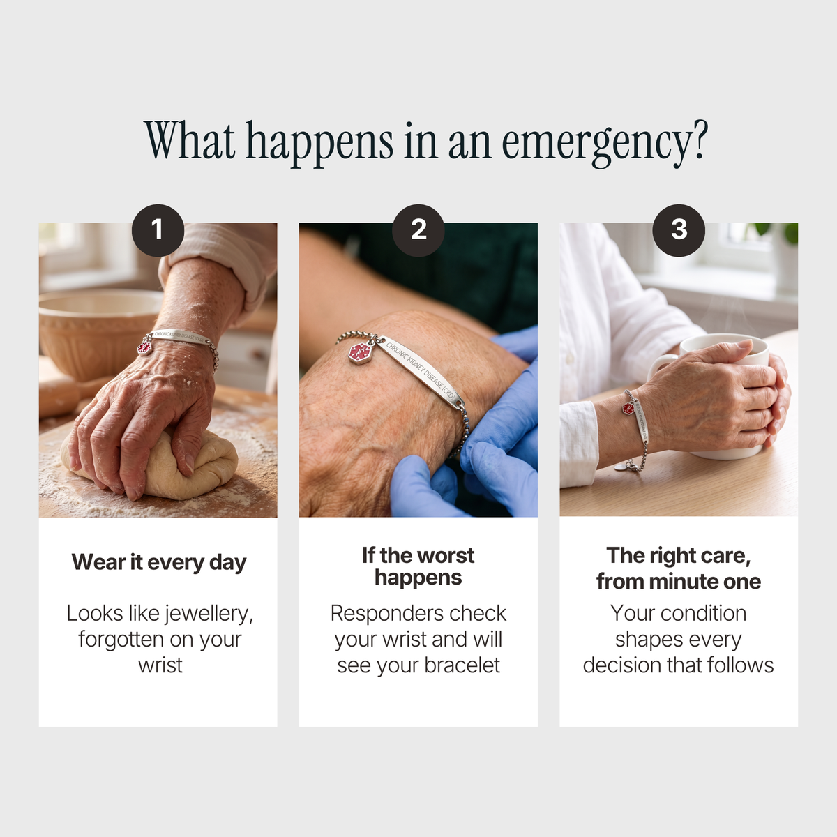 Chronic Kidney Disease (CKD) Bracelet