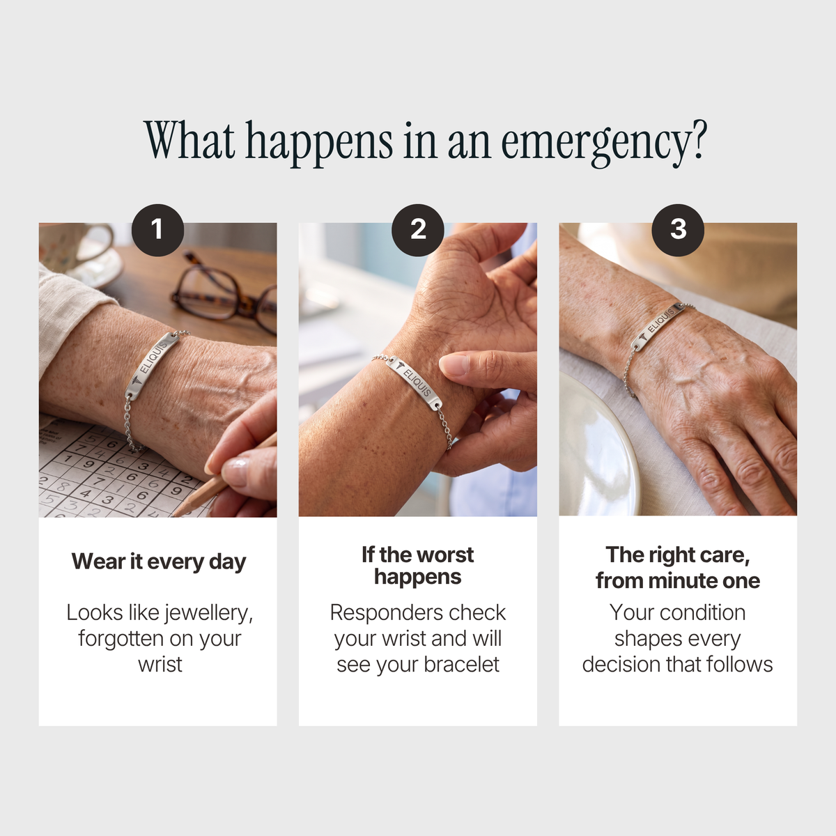Eliquis Bracelet
