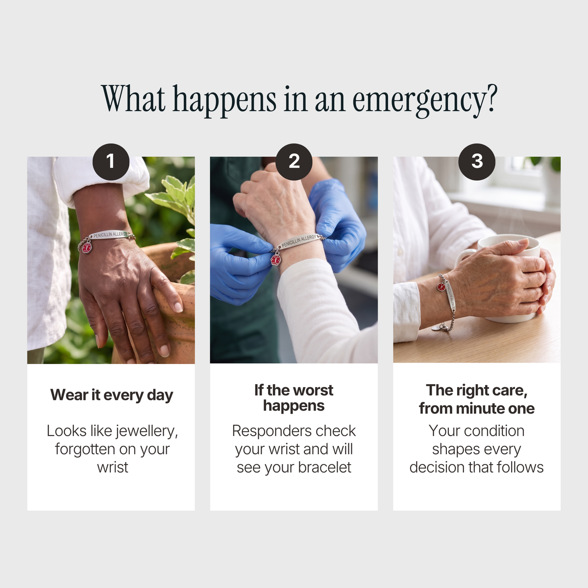 Penicillin Allergy Bracelet