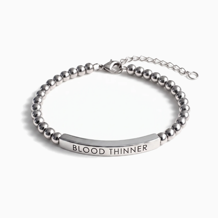 Blood Thinner Slim Bracelet