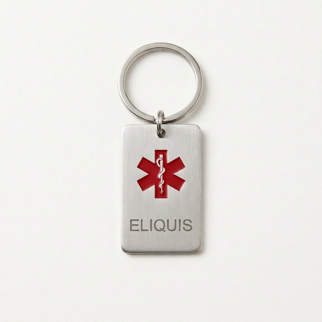 Eliquis Keychain