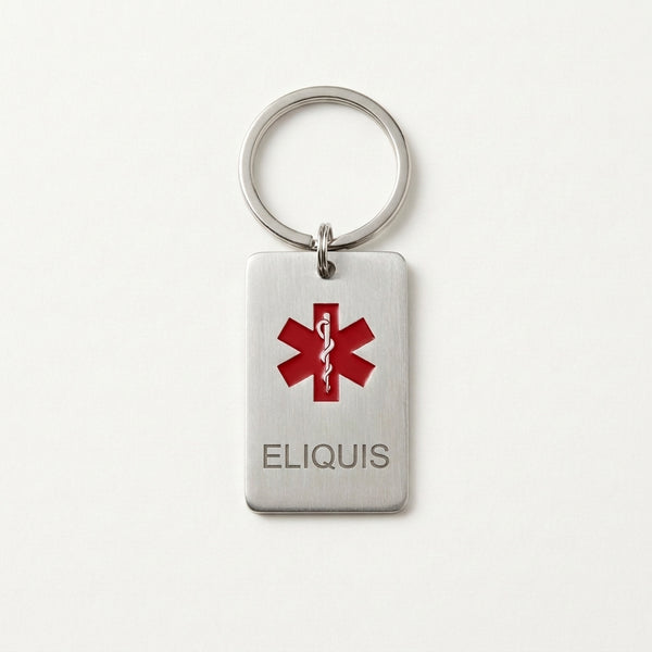 Eliquis Keychain