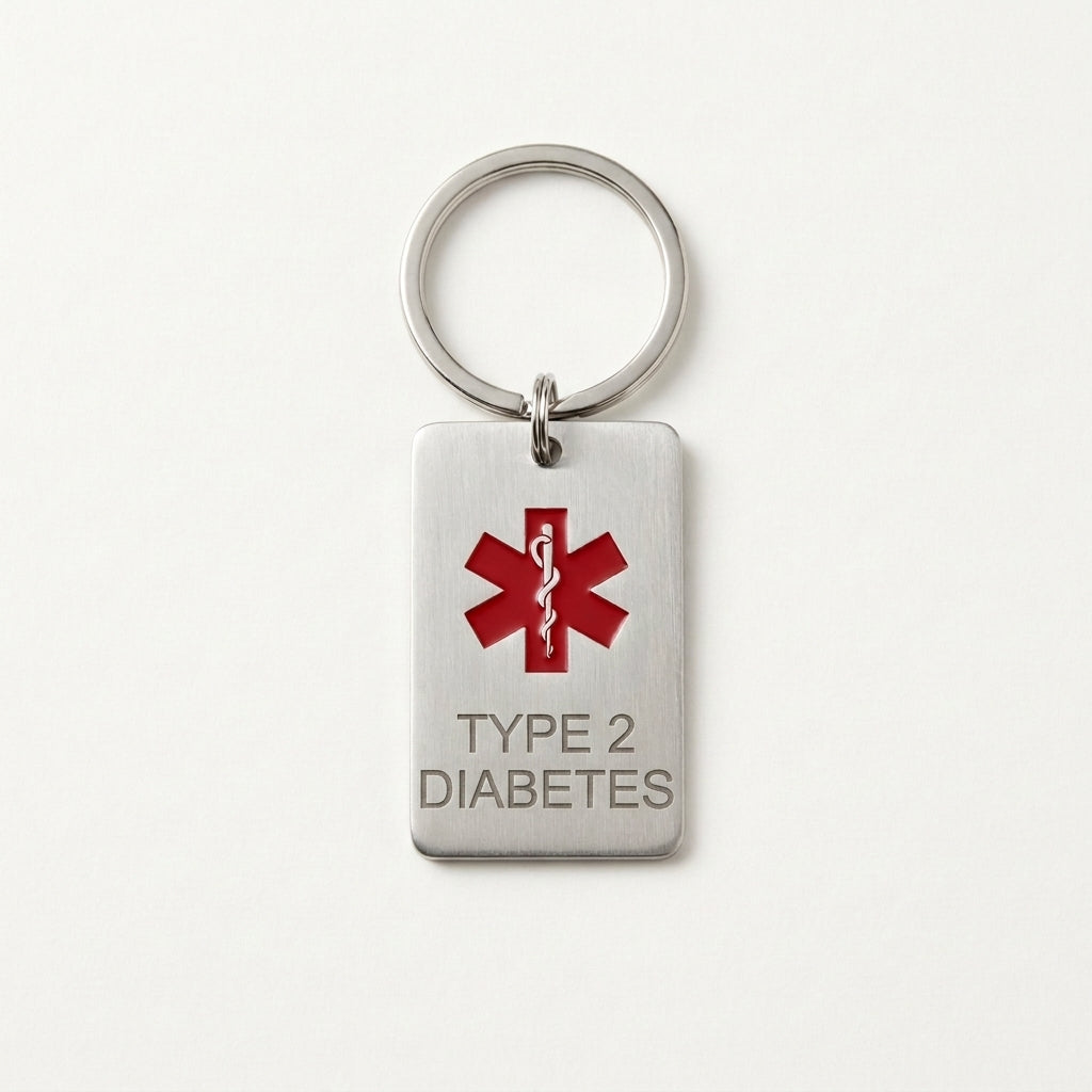 Diabetes Keychain – Type 2 Diabetes